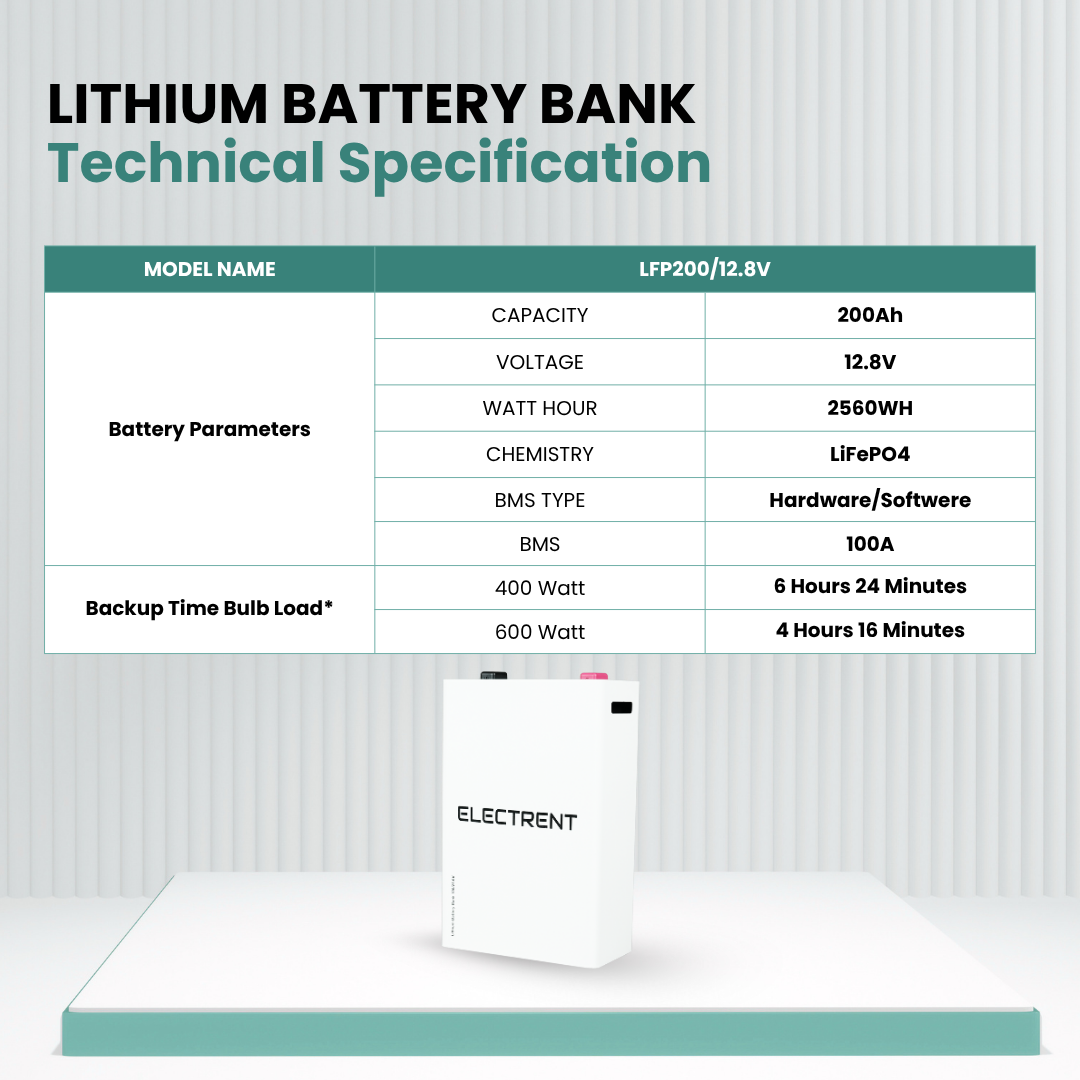 Lithium Battery LFP200/12.8V