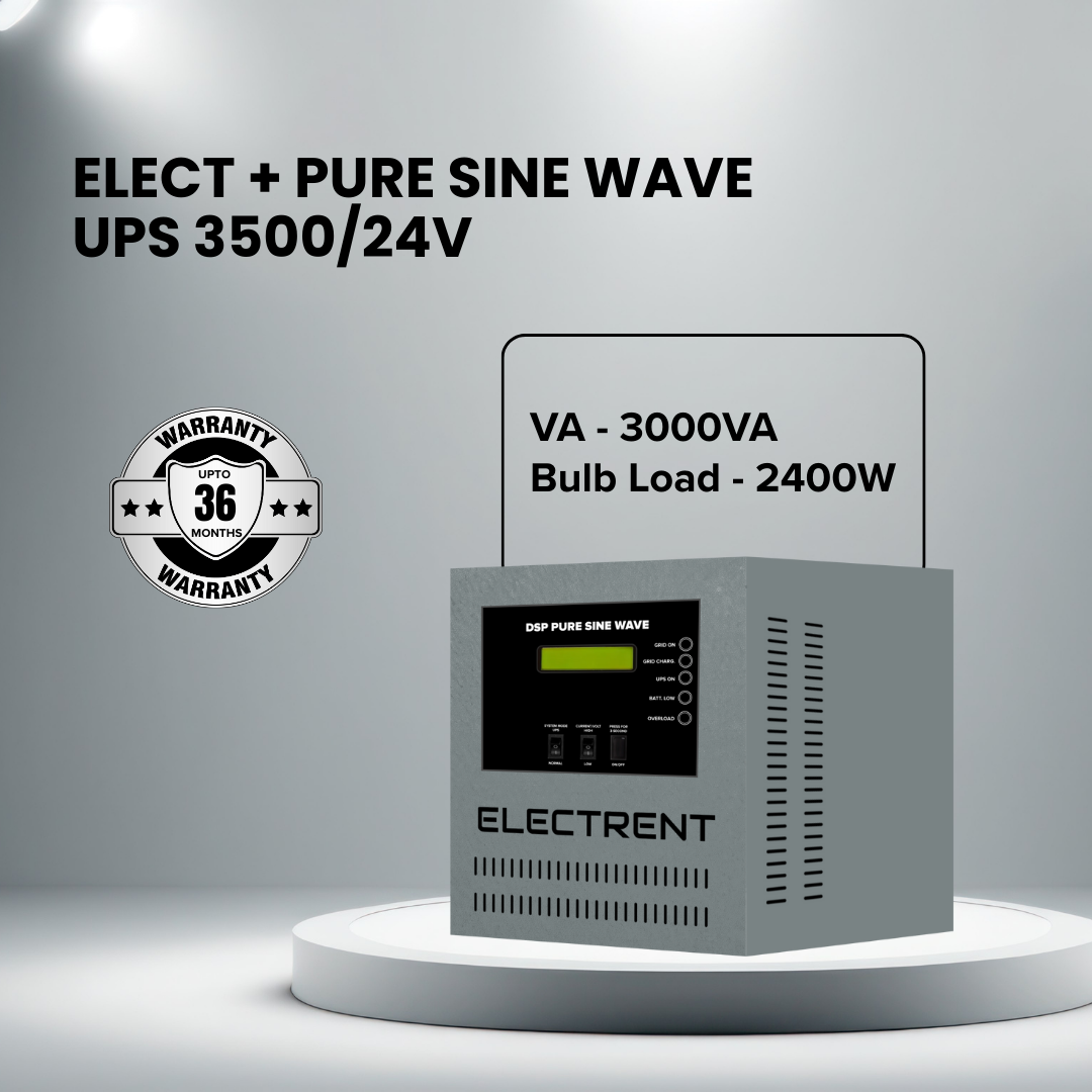 ELECT+ Pure Sine Wave UPS 3500/24V