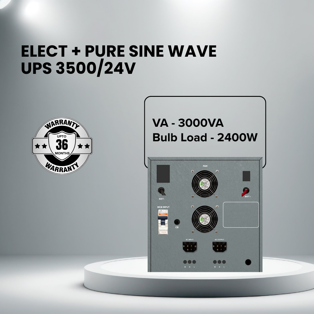 ELECT+ Pure Sine Wave UPS 3500/24V