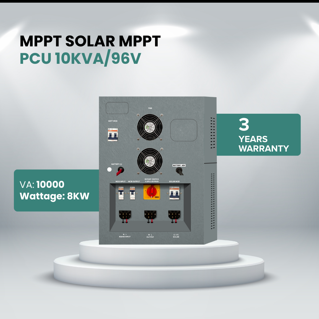 Solar Hybrid MPPT PCU 10KVA/96V