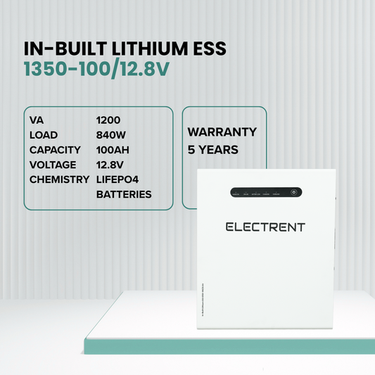 In-built Lithium ESS 1350-100/12.8V