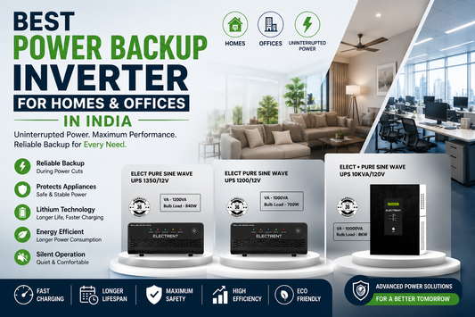 Best Power Backup Inverter for Homes and Offices in India