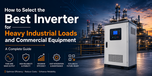 Best Inverter for Heavy Industrial Loads and Commercial Equipment