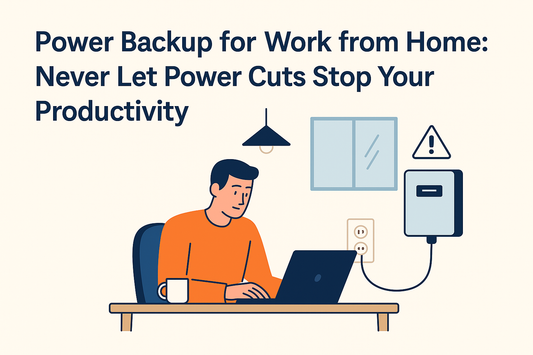 Power Backup for Work from Home: Never Let Power Cuts Stop Your Productivity