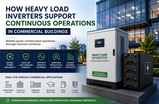 How Heavy Load Inverters Support Continuous Operations in Commercial Buildings