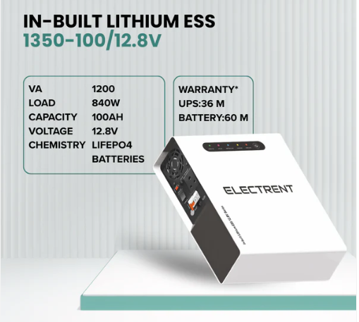 In-built Lithium ESS 1350-100/12.8V