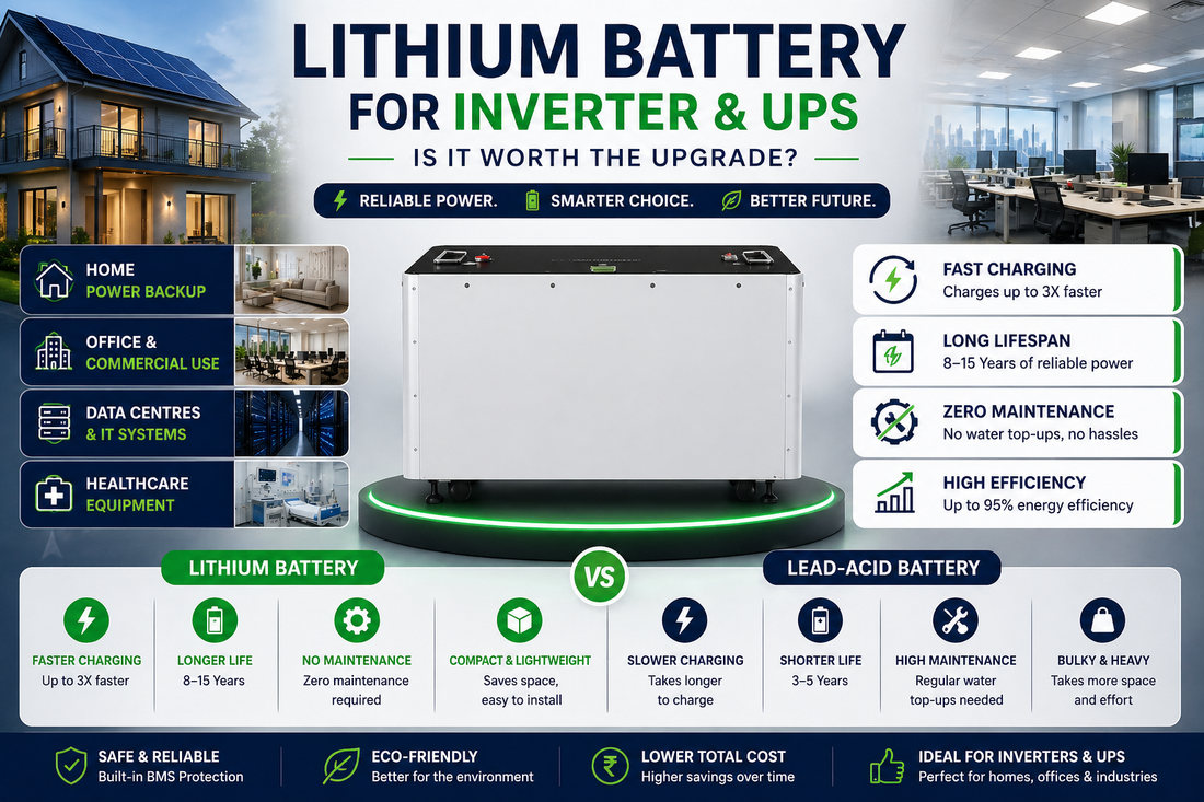 Are Lithium Batteries Good for Inverters and UPS Systems? Complete Guide
