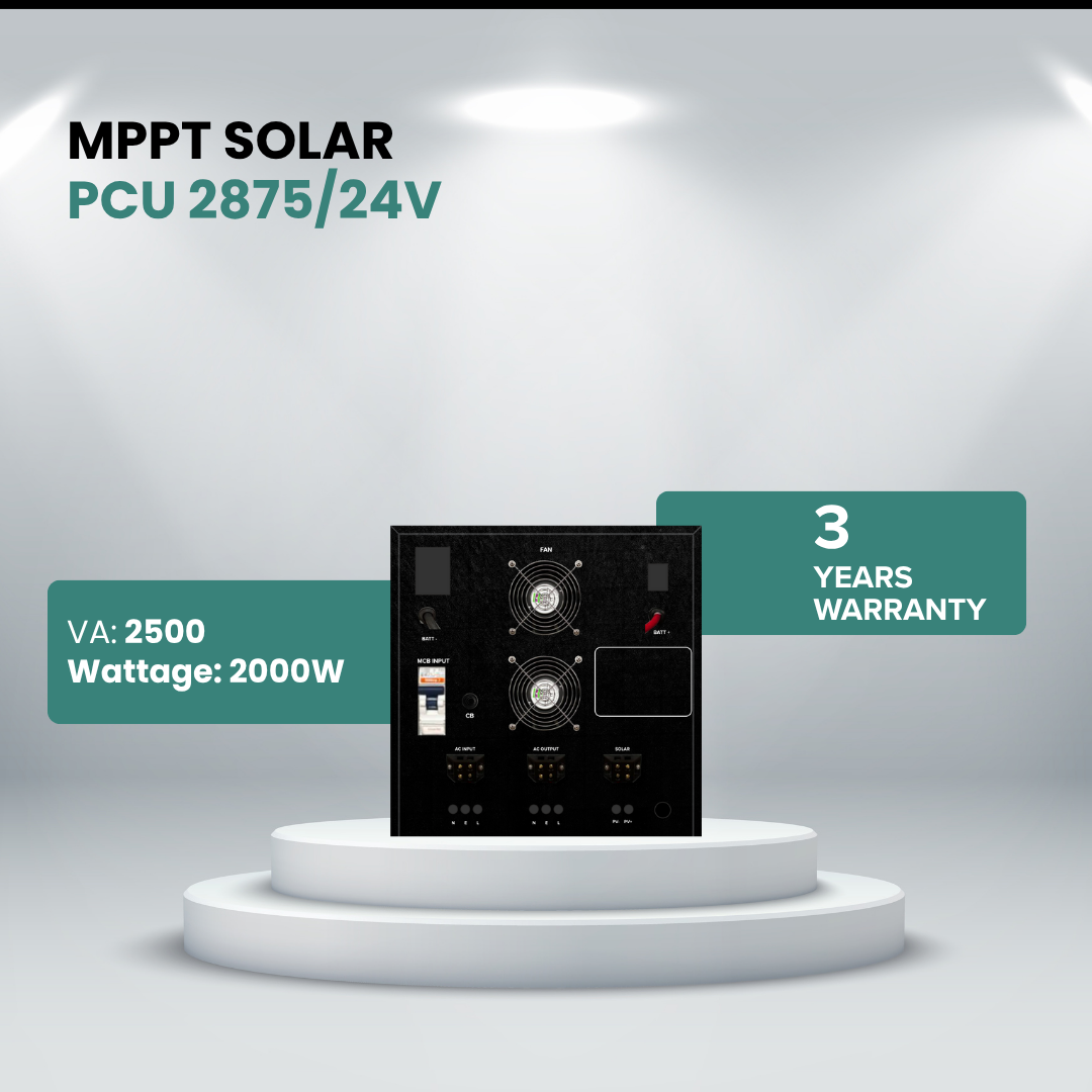 Solar Hybrid MPPT PCU 2875/24V