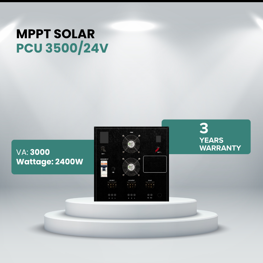 Solar Hybrid MPPT PCU 3500/24V