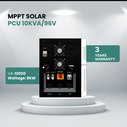Solar Hybrid MPPT PCU 10KVA/96V