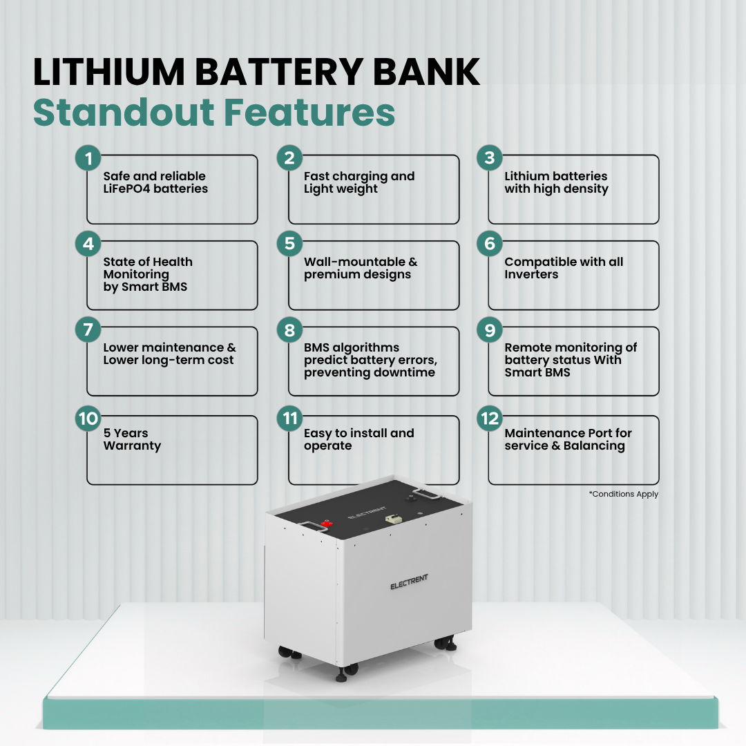 Lithium Battery LFP100/120V