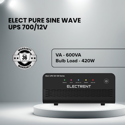 ELECT Pure Sine Wave UPS 700/12V