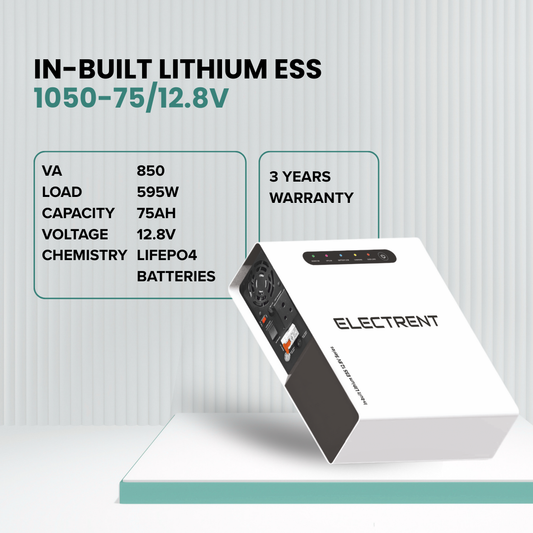 In-built Lithium ESS 1050-75/12.8V