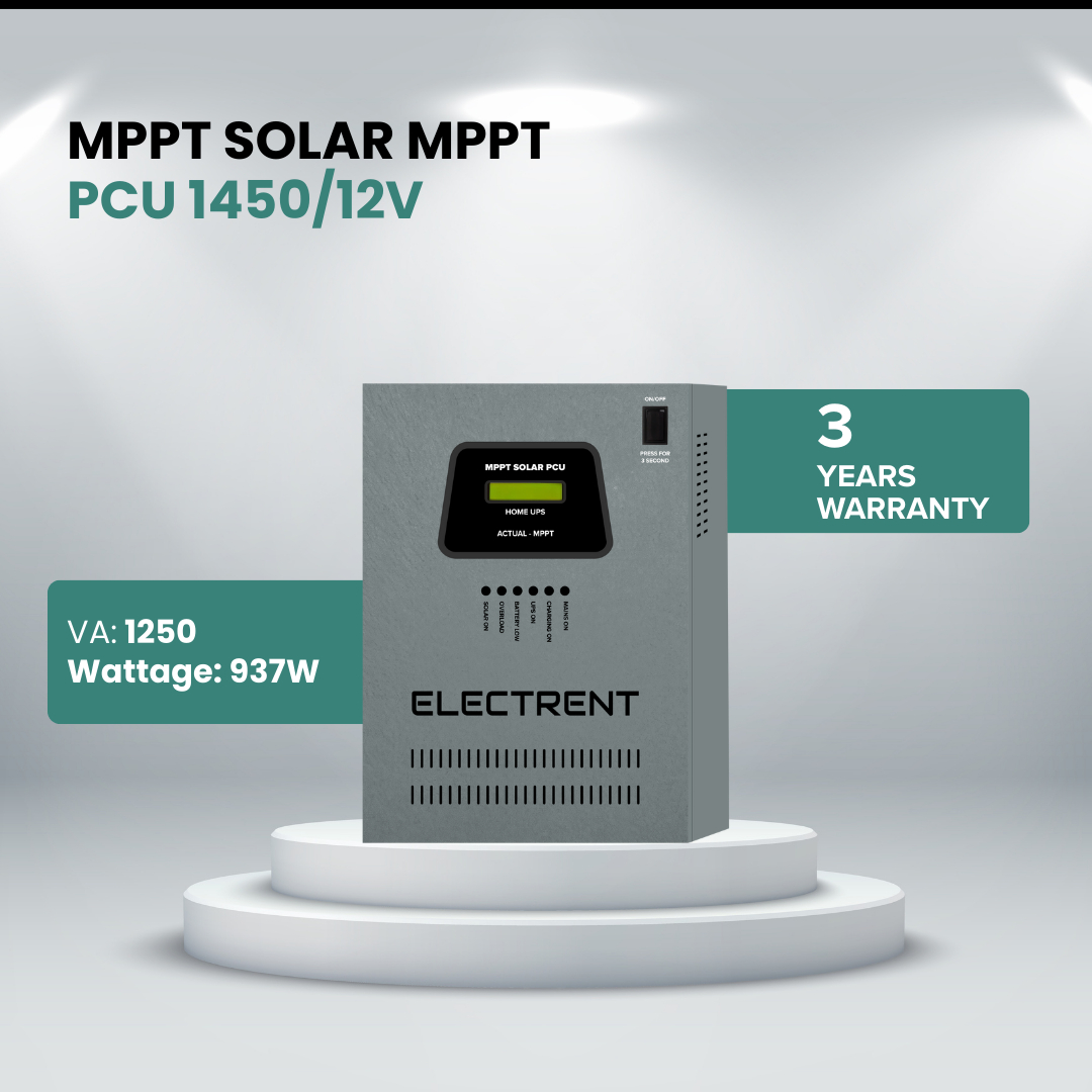 Solar Hybrid MPPT PCU 1450/12V