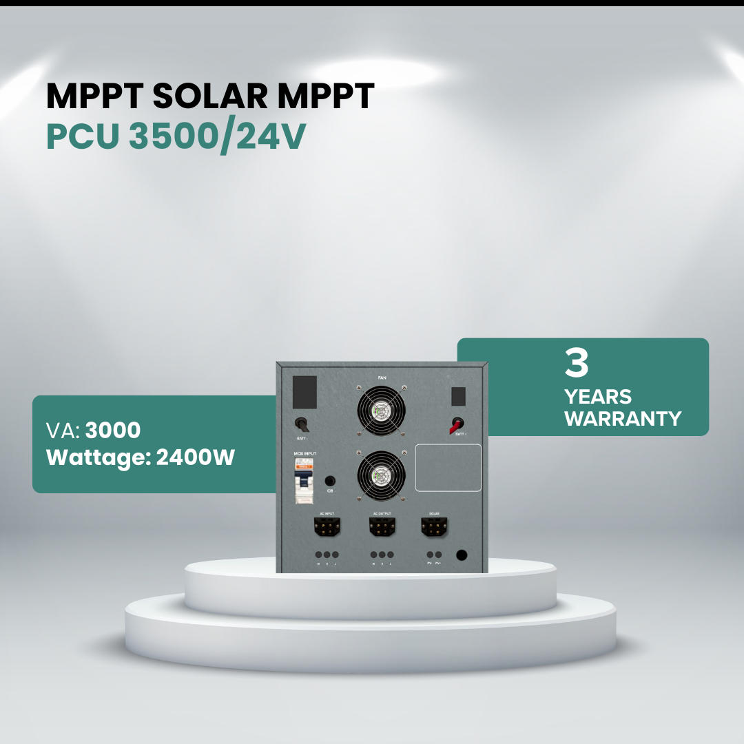 Solar Hybrid MPPT PCU 3500/24V