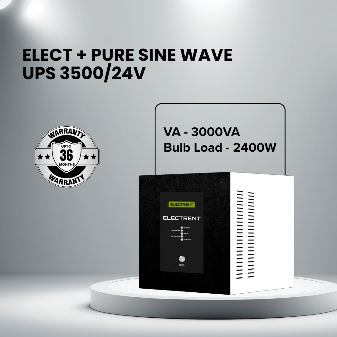 ELECT+ Pure Sine Wave UPS 3500/24V
