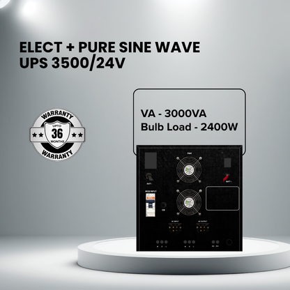 ELECT+ Pure Sine Wave UPS 3500/24V