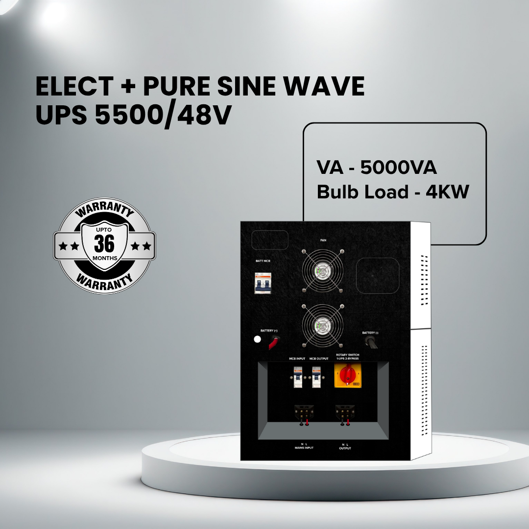 ELECT+ Pure Sine Wave UPS 5500/48V