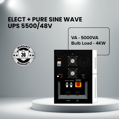 ELECT+ Pure Sine Wave UPS 5500/48V