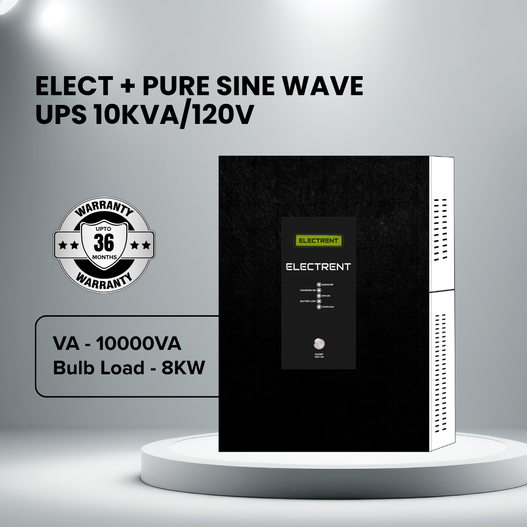 ELECT+ Pure Sine Wave UPS 10KVA/120V